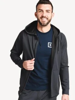 Rhone Men’s Spar Tactel Full Zip Hoodie