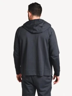 Rhone Men’s Spar Tactel Full Zip Hoodie -ST.BERNARD 100076 BLACKHEATHERalt2