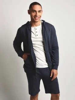 Surfside Supply Quinoa Terry Full Zip Hoodie 8 Surfside Supply Quinoa Terry Full Zip Hoodie -ST.BERNARD 11300101e navyheather de263d18 0f15 4d18 b469 946043937604