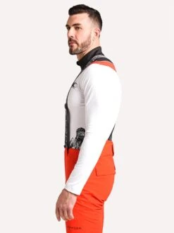 SPYDER Men's Rival Zip T-Neck -ST.BERNARD 191264 015BLACKVOLCANOalt2