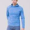 Mizzen + Main Men's ProFlex Hoodie -ST.BERNARD 1PO 0600xOCEANBLUEHEATHERxPrimary 62027247