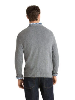 Vineyard Vines Men's Lightweight Crew Pullover -ST.BERNARD 1e0336 greyalt1