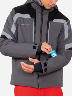 Obermeyer Men's Chroma Jacket 13 Obermeyer Men's Chroma Jacket -ST.BERNARD 21112xCOALxAlt3 76550356