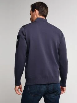 Obermeyer Men's Quarter-Zip Tera Sweater -ST.BERNARD 26014 ebonyalt3