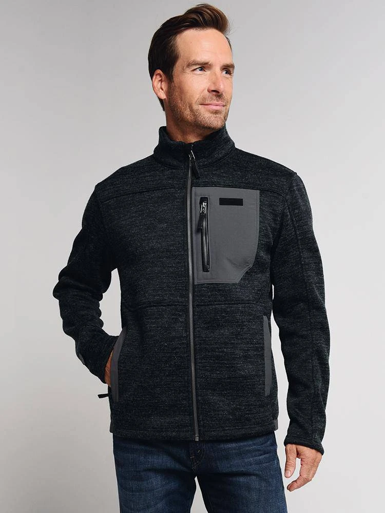 Obermeyer Men's Gunter Knit Jacket 4 Obermeyer Men's Gunter Knit Jacket - Image 2