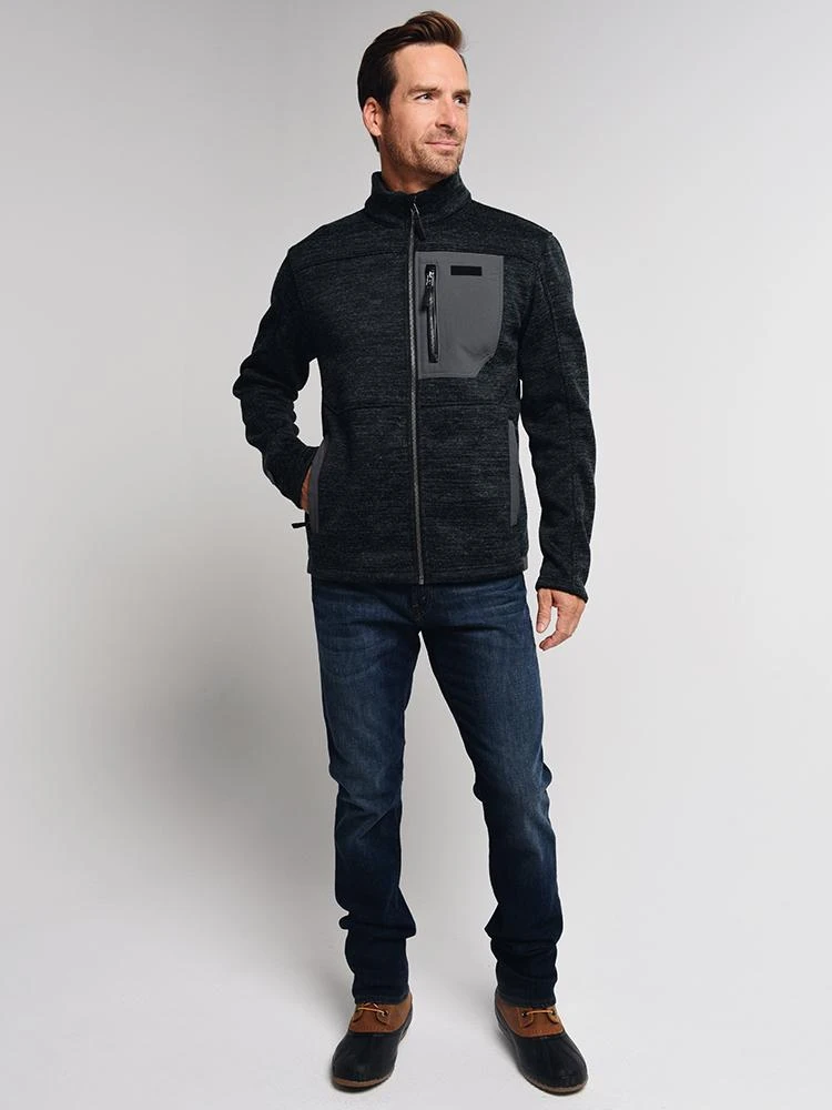 Obermeyer Men's Gunter Knit Jacket 6 Obermeyer Men's Gunter Knit Jacket - Image 4