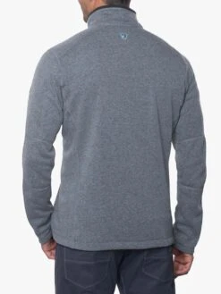 Kuhl Men's Revel Quarter Zip Sweater -ST.BERNARD 3007 MUTINYBLUE STEELalt1