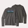 Patagonia Men's P-6 Logo Lightweight Crew Sweatershirt -ST.BERNARD 39550 forgegrey 6e6f7178 172f 4710 b3ae e59ce08390db