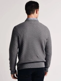 Southern Tide Men's Province Sweater 11 Southern Tide Men's Province Sweater -ST.BERNARD 4177 polarizedgreyalt3