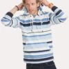 Southern Tide Men's Baja Striped Pullover Hoodie -ST.BERNARD 5420 COCONUT 118c3659 2105 4114 aea4 04243accc037