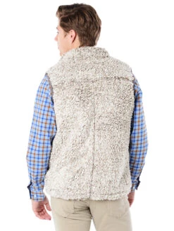 True Grit Men's Frosty Tipped Double Up Vest -ST.BERNARD 61m47ftp brownalt3