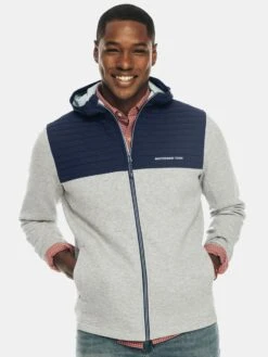 Southern Tide Men's Pier Scuba Full Zip Jacket