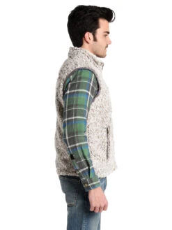 True Grit Men's Double Up Vest -ST.BERNARD 71m47ftp brownalt2