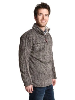 True Grit Men's Frosty Cord Pile Pullover 9 True Grit Men's Frosty Cord Pile Pullover -ST.BERNARD 71m65ftc brownalt1