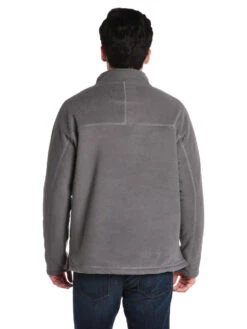 True Grit Men's 1/4 Zip Bonded Polar Fleece 1/4 Zip Pullover -ST.BERNARD 71m88fbs harleyblackalt2