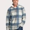 True Grit Men's Melange Square Plaid 1/4 Zip Pullover 1 True Grit Men's Melange Square Plaid 1/4 Zip Pullover -ST.BERNARD 81m39mcbp blue 54d1c739 8e49 4e1e b393 e52d6f792bb2
