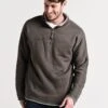 True Grit Men's Heather Fleece & Fur 1/4 Zip Pullover -ST.BERNARD 81m57dff vintagegrey b6eacee5 3648 43ca a568 8f652c71ea46