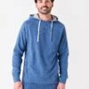 Southern Tide Men's Ryker Heathered Hoodie 2 Southern Tide Men's Ryker Heathered Hoodie -ST.BERNARD 8416xHEATHERSEVENSEASBLUExPrimary 50453332