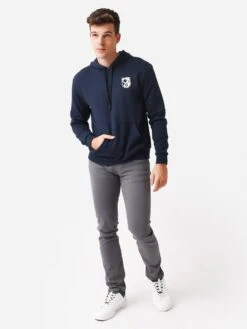 Saint Bernard Men's Ski Cross Logo Hoodie -ST.BERNARD 8804PFxMIDNIGHTNAVYxAlt2 82925462