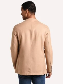 Eleventy Lazer Cut Blazer 10 Eleventy Lazer Cut Blazer -ST.BERNARD 979JA3001 CAMELalt2