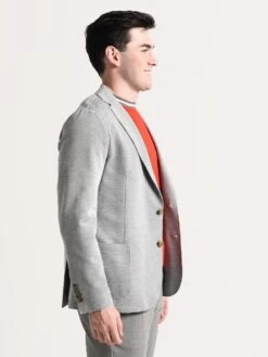 Eleventy Jacket With Patches Pocket -ST.BERNARD 979ja3001jac23021 13grigiochiaromelangealt3