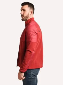 Aztech Mountain Men's Smuggler Zip Up Fleece -ST.BERNARD AM400132 REDMOUNTAINREDalt1