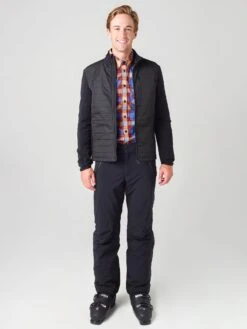 Aztech Mountain Men's Smuggler Zip Up Fleece -ST.BERNARD AM400132xSPACEBLACKxAlt4 18469727