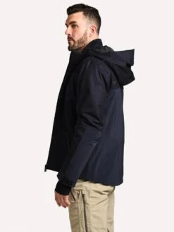 Aztech Mountain Men's Capitol Peak Insulated Ski Jacket -ST.BERNARD AM400167 WOOLNAVYMULTIalt2