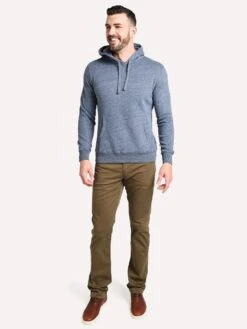 Hartford Men's Knit Hoody -ST.BERNARD AS87308 NAVYCHINEalt3