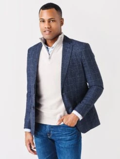 Rodd And Gunn Men's Portland Spray Jacket -ST.BERNARD BP1067xBLUESTONExAlt1 46311098