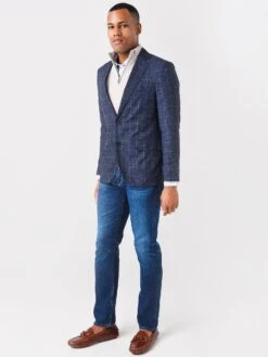 Rodd And Gunn Men's Portland Spray Jacket -ST.BERNARD BP1067xBLUESTONExAlt3 47153355