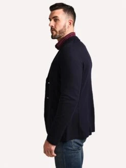 Harris Wharf London Men's 2 Button Superfine Merino Blazer 7 Harris Wharf London Men's 2 Button Superfine Merino Blazer -ST.BERNARD C8G22MYM NAVYBLUEalt1