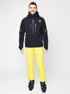 Descente Men’s Jurgen Jacket -ST.BERNARD DWMOGK63B 9310BK YEL SPWalt3