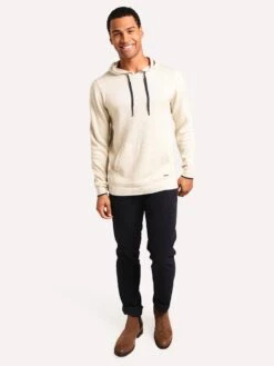 Rodd And Gunn Kingsley Park Knit Hoodie -ST.BERNARD EP0852 OATMEALalt3