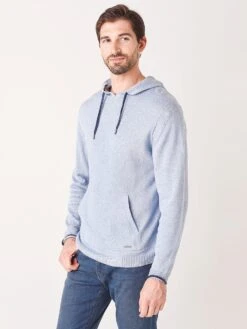 Rodd And Gunn Kingsley Park Knit Hoodie -ST.BERNARD EP0852xSKYxAlt2 30225483