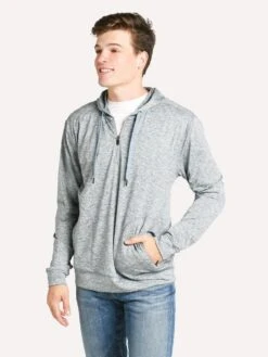 The Normal Brand Men's Performance Half Zip Hoodie