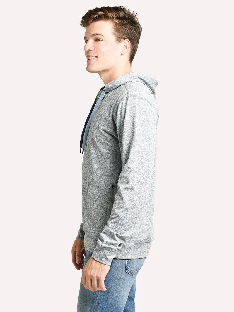 The Normal Brand Men's Performance Half Zip Hoodie 4 The Normal Brand Men's Performance Half Zip Hoodie - Image 2