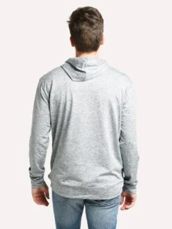 The Normal Brand Men's Performance Half Zip Hoodie 8 The Normal Brand Men's Performance Half Zip Hoodie -ST.BERNARD F1FPFHZH MINERALBLUEalt2