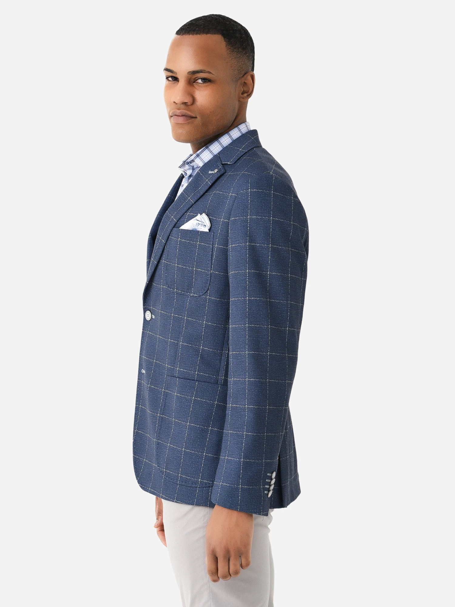 Blue Industry Men's Digital Print Stretch Jacket 6 Blue Industry Men's Digital Print Stretch Jacket - Image 4