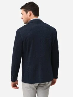 Blue Industry Men's Heathered Jersey Jacket -ST.BERNARD JBIW20 M30xNAVYxAlt5 78005332