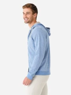 Johnnie-O Men's Carson Full-Zip Hoodie Jacket -ST.BERNARD JMJK2310xMALIBUxAlt4 99319675