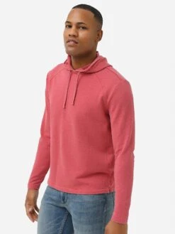 Johnnie-O Men's Satchel Burn Out Washed Pullover Hoodie -ST.BERNARD JMKO3090xMALIBUREDxAlt2 78680000