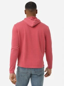 Johnnie-O Men's Satchel Burn Out Washed Pullover Hoodie -ST.BERNARD JMKO3090xMALIBUREDxAlt3 78680001