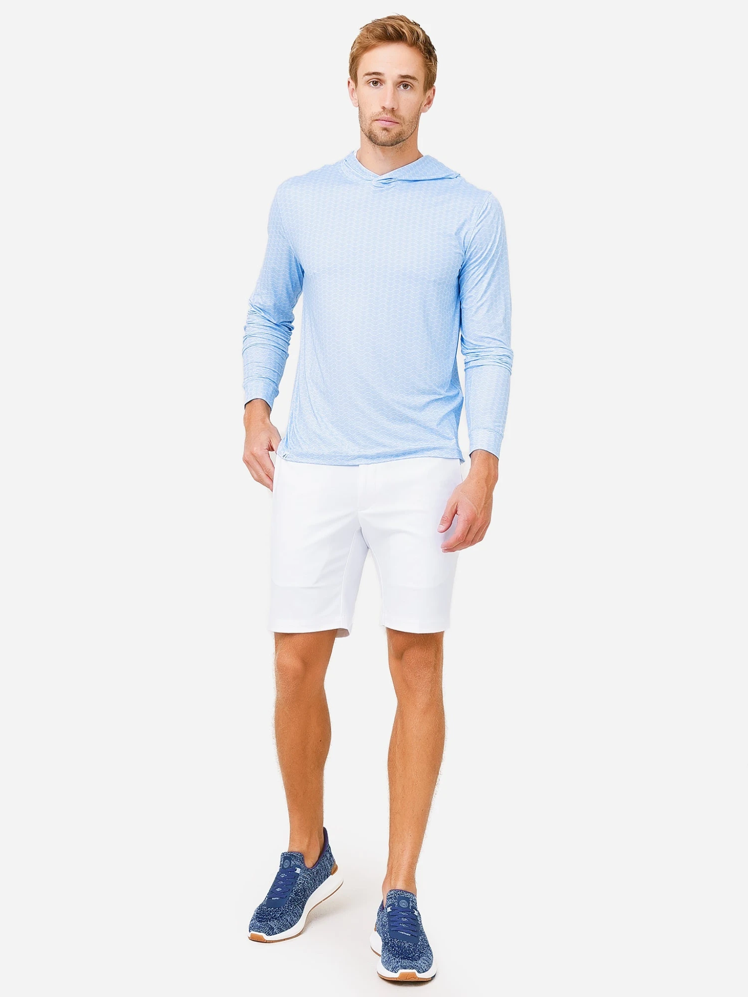 Johnnie-O Men's Suni Prep-Formance T-Shirt Hoodie 5 Johnnie-O Men's Suni Prep-Formance T-Shirt Hoodie - Image 3