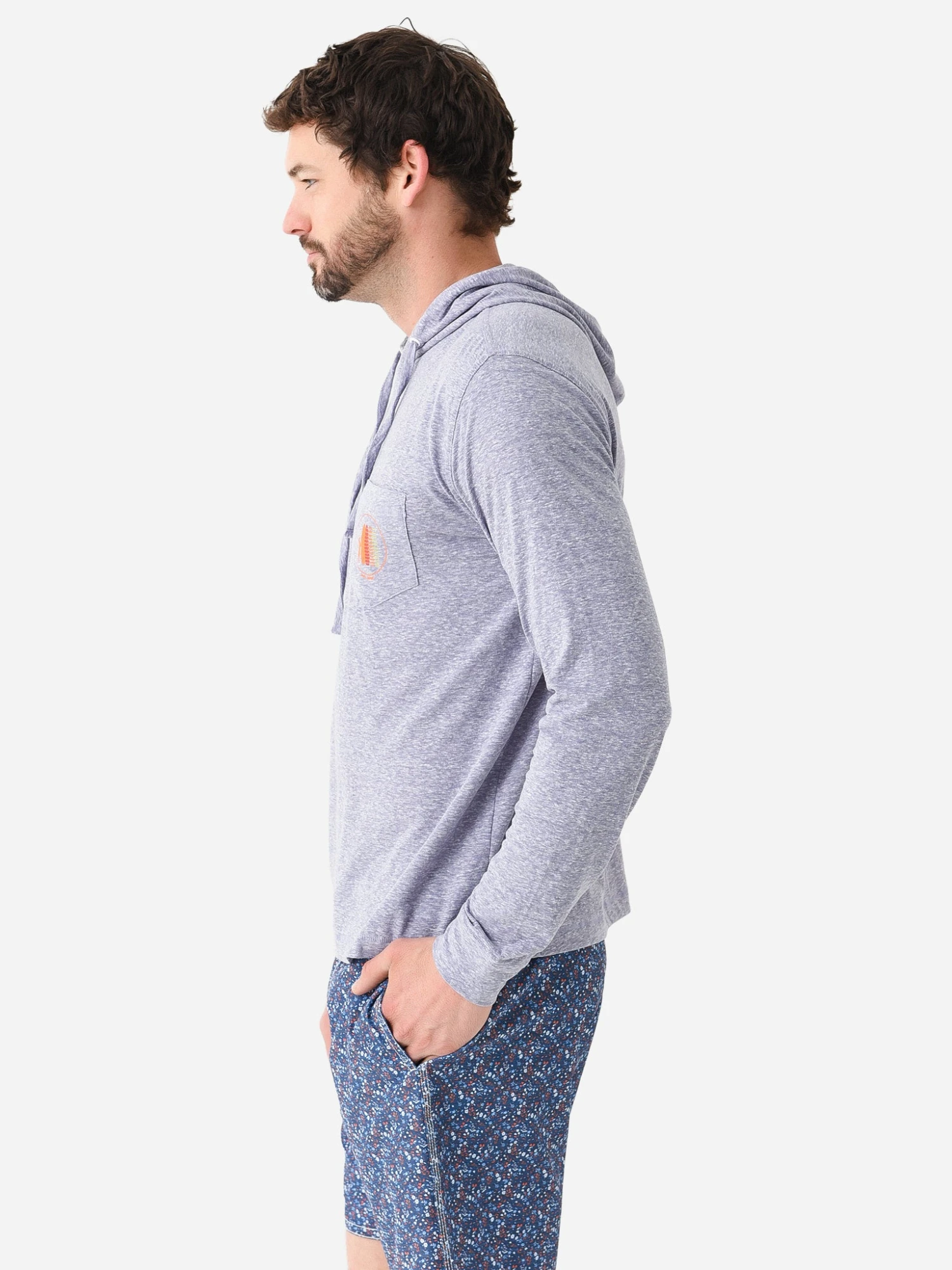 Johnnie-O Men's Zamora T-Shirt Hoodie 10 Johnnie-O Men's Zamora T-Shirt Hoodie - Image 8