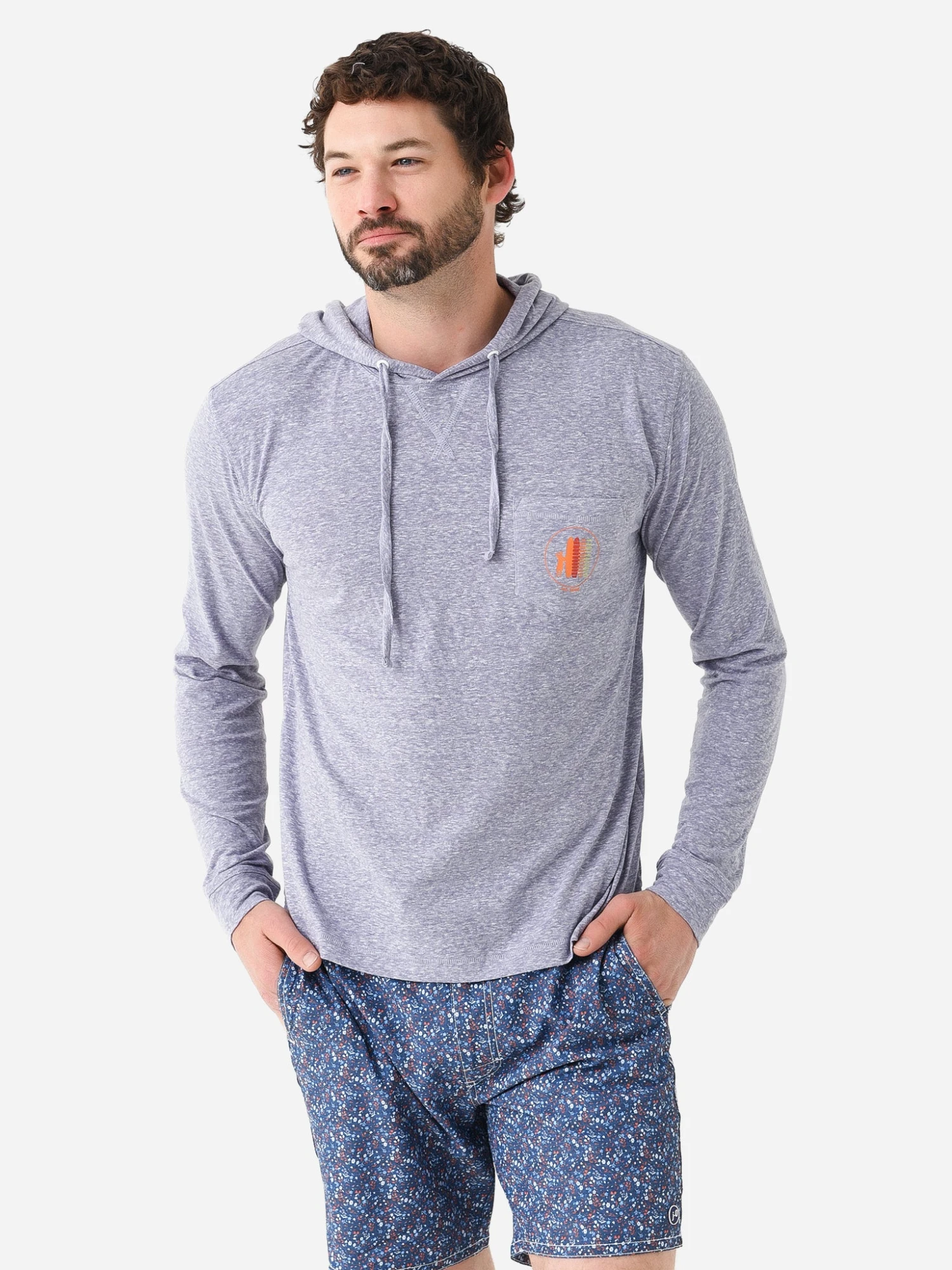 Johnnie-O Men's Zamora T-Shirt Hoodie 8 Johnnie-O Men's Zamora T-Shirt Hoodie - Image 6