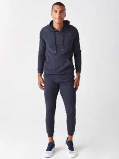 Redvanly Men's Larkin Hoodie -ST.BERNARD LARKIN HOODIExBLACKxAlt1 42404781