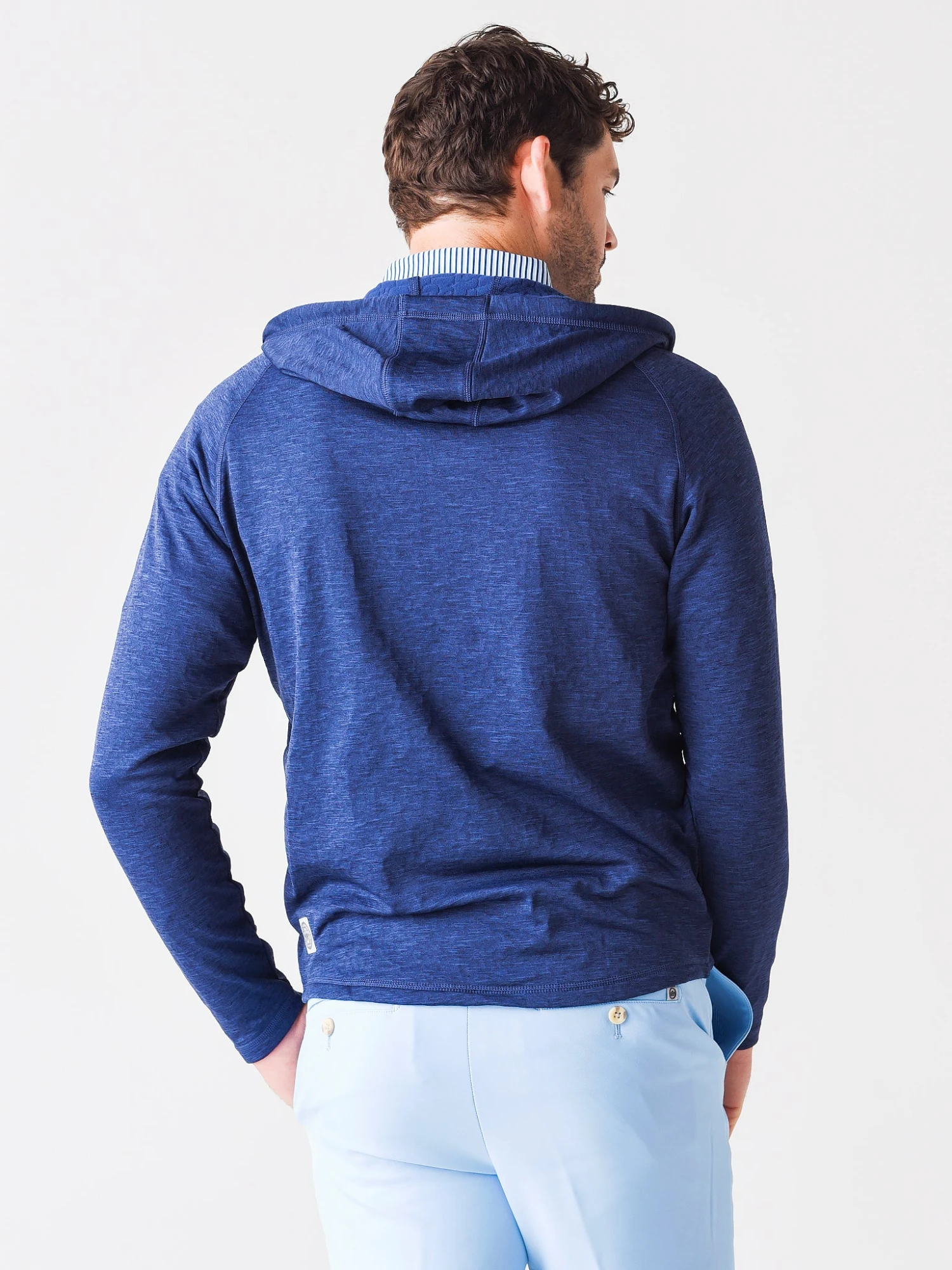 Peter Millar Active Men's Apollo Performance Hoodie 6 Peter Millar Active Men's Apollo Performance Hoodie - Image 4