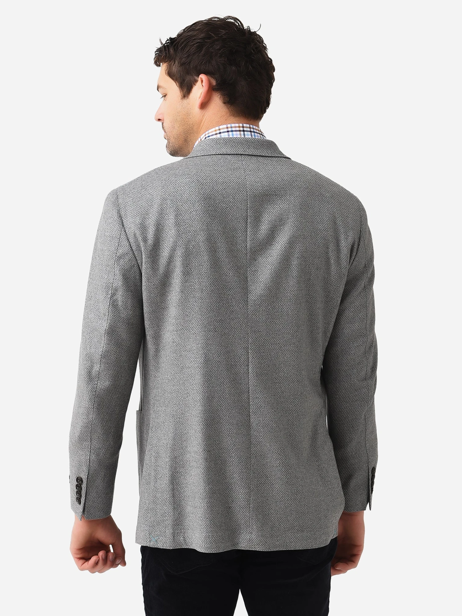 Peter Millar Crown Crafted Men's Mitchell Wool-Cashmere Soft Jacket 7 Peter Millar Crown Crafted Men's Mitchell Wool-Cashmere Soft Jacket - Image 5