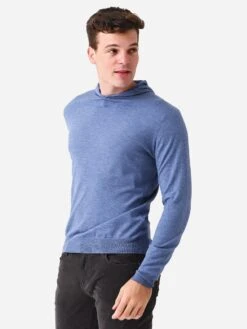 Peter Millar Crown Crafted Men's Excursionist Flex Popover Hoodie -ST.BERNARD MF22XS08xSTARDUSTxAlt2 80761966